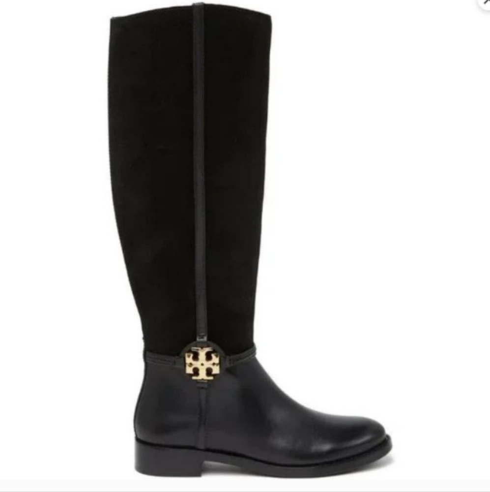 Womens Tory Burch Miller riding boot size 8